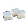 Pipettenspitzen 0,5 - 100µl 53mm Farbbcode hellgelb für 16 und 24 Kanal-Pipetten 5 Trays x 384 Spitzen, 1 Mehrwegbox
