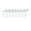 PCR-Reaktionsgefässe 0,15 ml, farblos, Low Profile PP, dünnwandig, 120 8er-Strips, mit anhängenden Einzeldeckel
