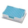 PCR-Cooler 0,2 ml blau für 0,2 und 0,5 ml Gefäße, Gefäßstreifen und PCR-Platten 96, stapelbar