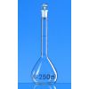 Messkolben 5 ml, NS 10/19 BLAUBRAND, Kl. A, KB, DURAN, Glas-Stopfen