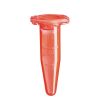 Reaktionsgefässe Safe-Lock 1,5ml, rot mit Deckel, autoklavierbar, graduiert