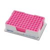 PCR-Cooler 0,2 ml rosa für 0,2 und 0,5 ml Gefäße, Gefäßstreifen und PCR-Platten 96, stapelbar