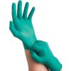 Handschuhe Touch n Tuff 240mm, Gr.5,5-6, grün, Nitril, puderfrei, glatt, Kategorie III, EN1149