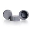Schraubverschlusskappe GL 45,grau, 54 x 26 mm PP, mit Lippendichtung