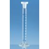 Mischzylinder 25 ml:0,5 ml, NS14/23 BLAUBRAND, Kl. A, KB, DURAN, PP-Stopfen