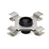 Ampullenröhrchenhalter klein für 4 Röhrchen, 15-17mm, aus Edelstahl