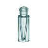 TPX Kurzgewindeflasche 32 x 11,6mm mit integriertem 0,2ml Glas-Mikroeinsatz, 15mm Spitze