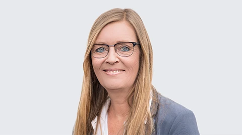 Aussendienstmitarbeiterin Elke Stutter